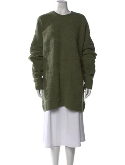 Pre-owned Adidas X Ivy Park Crew Neck Sweater In Green