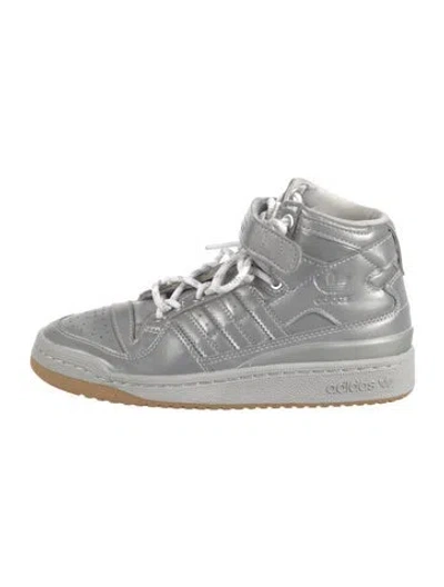 Pre-owned Adidas X Ivy Park Leather Athletic Sneakers