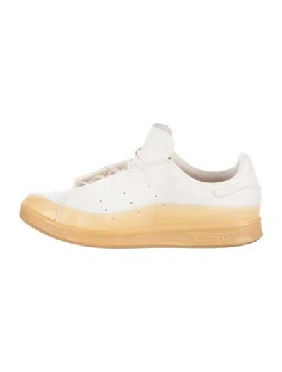 Pre-owned Adidas X Ivy Park Leather Sneakers In Neutral