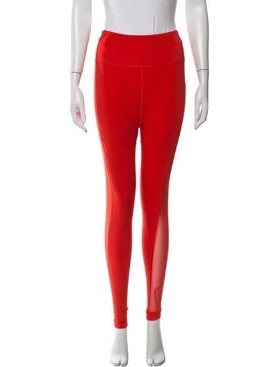 Pre-owned Adidas X Ivy Park Mesh Accents Sweatpants W/ Tags In Red