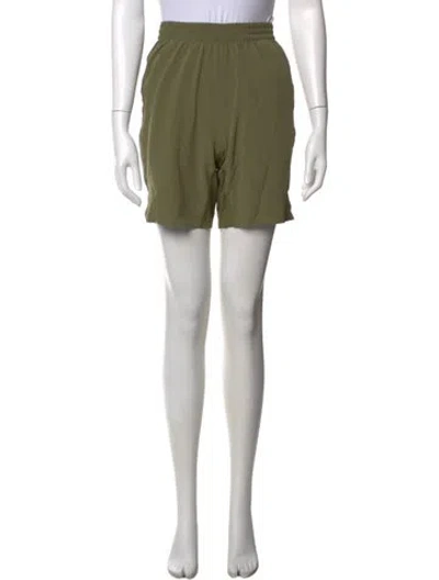 Pre-owned Adidas X Ivy Park Mini Shorts In Green