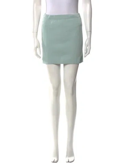 Pre-owned Adidas X Ivy Park Mini Skirt In Green