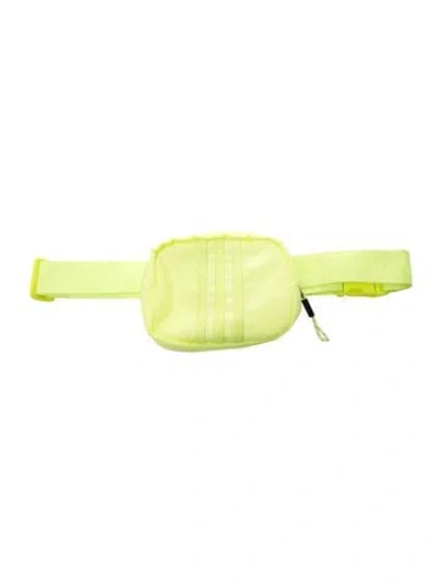 Pre-owned Adidas X Ivy Park Nylon Belt Bag In Yellow