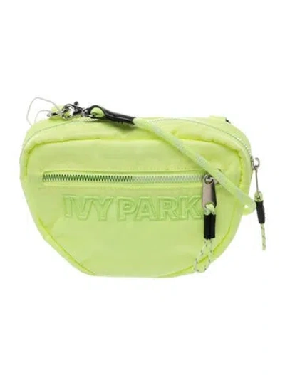 Pre-owned Adidas X Ivy Park Nylon Crossbody Bag In Green