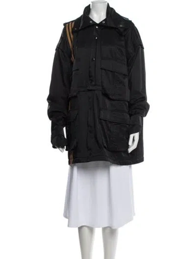 Pre-owned Adidas X Ivy Park Parka In Black
