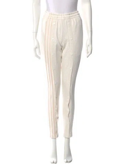 Pre-owned Adidas X Ivy Park Printed Skinny Leg Pants In Neutral