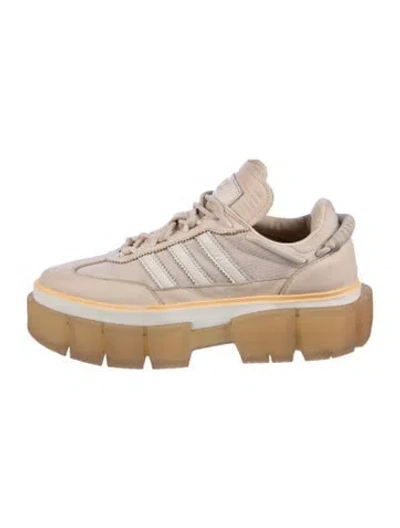 Pre-owned Adidas X Ivy Park Sleek Super 'beige' Sneakers In Neutral