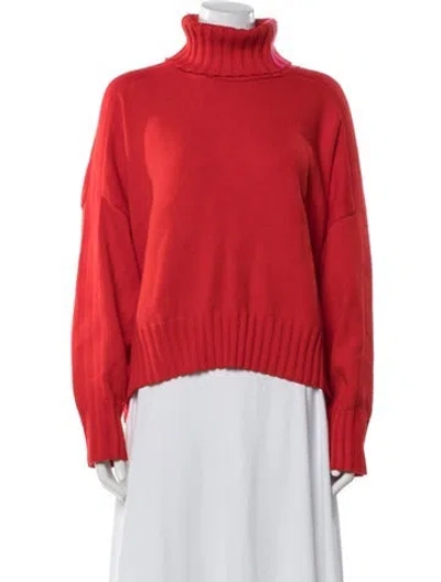 Pre-owned Adidas X Ivy Park Turtleneck Sweater In Orange