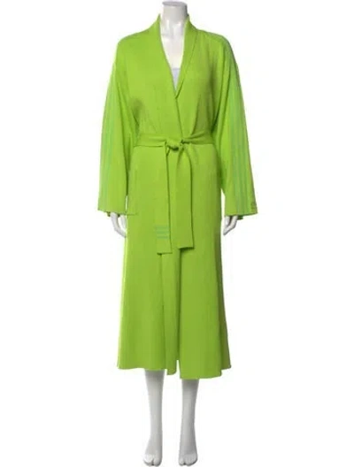 Pre-owned Adidas X Ivy Park V-neck Sweater In Green