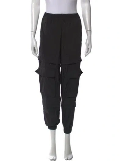 Pre-owned Adidas X Ivy Park Wide Leg Pants In Black