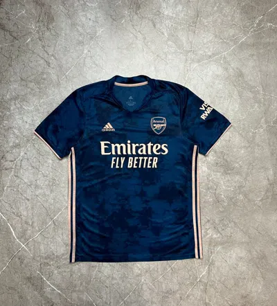 Pre-owned Adidas X Jersey Arsenal London Third 2020/21 Soccer Jersey Adidas In Navy