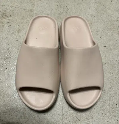 Pre-owned Adidas X Kanye West Adidas Kanye West Sample Yeezy Slide In Brown