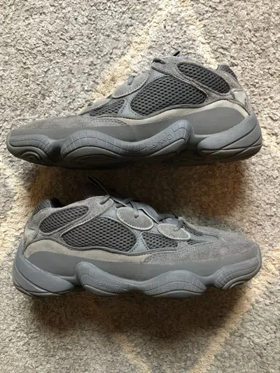 Pre-owned Adidas X Kanye West Yeezy 500 Granite Shoes In Grey