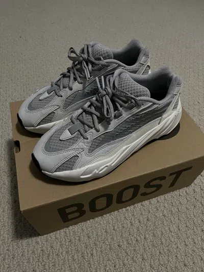 Pre-owned Adidas X Kanye West Yeezy 700 Static Shoes In Gray