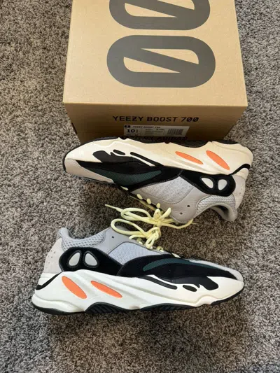 Pre-owned Adidas X Kanye West Yeezy 700 Wave Runner Shoes In Grey