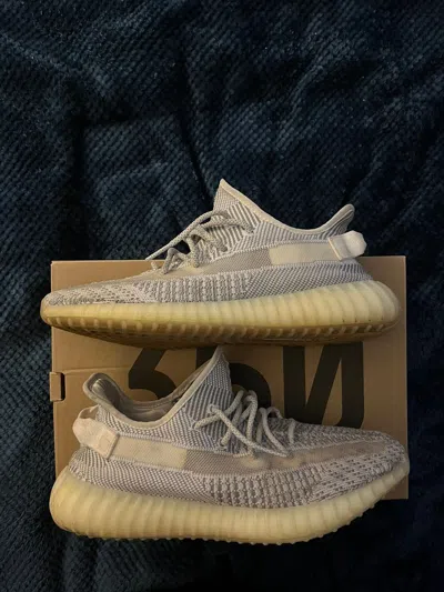 Pre-owned Adidas X Kanye West Yeezy Boost 350 V2 'static Non-reflective' Shoes In Grey
