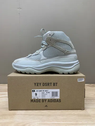 Pre-owned Adidas X Kanye West Yeezy Desert Boot "salt" Size 9