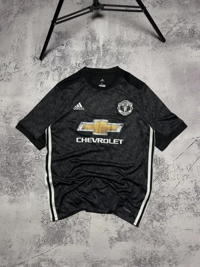 Pre-owned Adidas X Manchester United 2017 Manchester United Adidas Soccer Football Jersey In Black