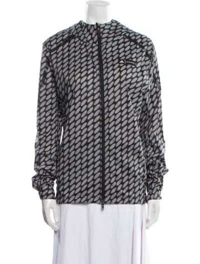 Pre-owned Adidas X Marimekko Houndstooth Print Jacket In Multi