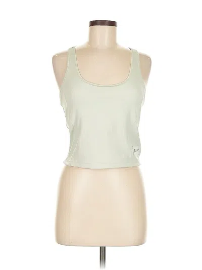 Pre-owned Adidas X Parley Tank Top Green Halter Neckline Tops