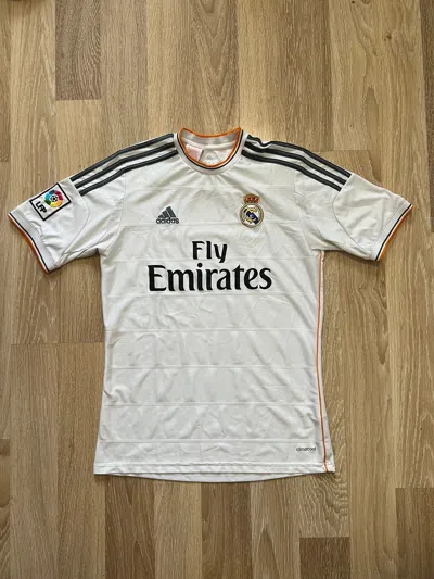 Pre-owned Adidas X Real Madrid Adidas Soccer Jersey 2013 Blokecore Football In White