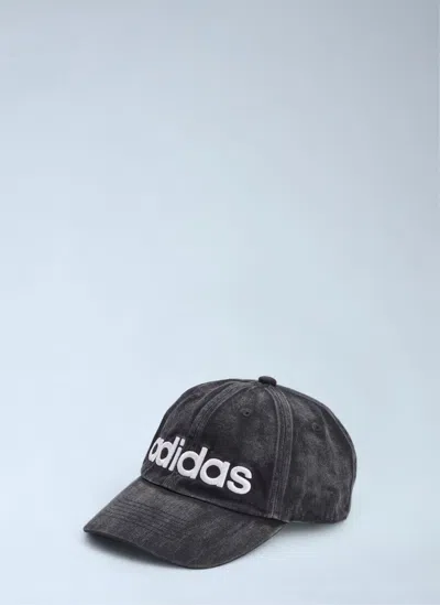 Adidas X Sftm Logo Motif Baseball Cap In Black