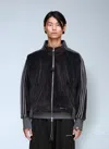 Adidas X Sftm Velvet Track Jacket In Black