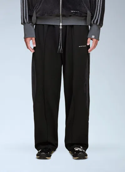 Adidas X Sftm Velvet Track Pants In Black