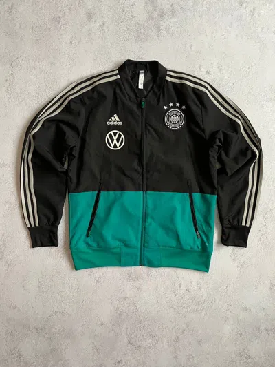 Pre-owned Adidas X Soccer Jersey Adidas Germany 2018/2019 Pre-match Track Jacket Windbreaker In Multicolor