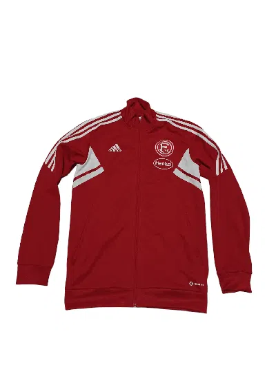 Pre-owned Adidas X Soccer Jersey Fortuna Dusseldorf 2021 Adidas Light Trackin Training Jacket In Red