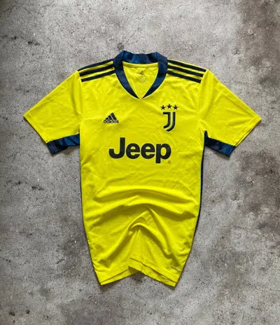 Pre-owned Adidas X Soccer Jersey Juventus Football Jersey Adidas T-shirt In Yellow