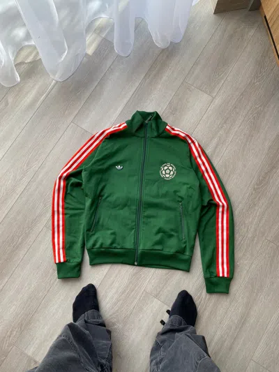 Pre-owned Adidas X Soccer Jersey Mexico 70 Adidas Originals Soccer Track Jacket Football In Green