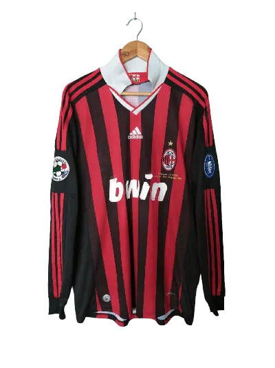 Pre-owned Adidas X Soccer Jersey Vintage Ac Milan 3 Mardini Long Sleeve Jersey In Multicolor