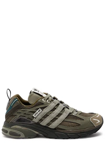 Adidas X Song For The Mute Adistar Cushion Panelled Mesh Sneakers In Multi