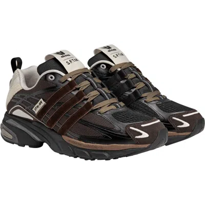 Adidas X Song For The Mute Adistar Sftm-004 Cushon Sneaker In Black/brown/earth Strata