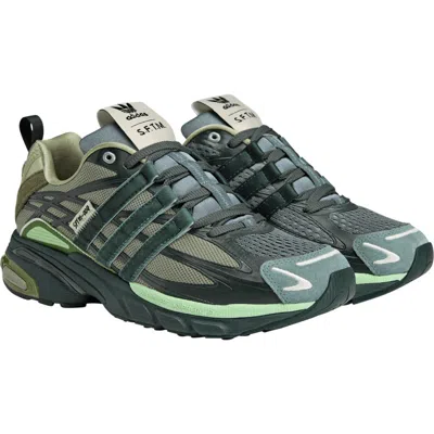 Adidas X Song For The Mute Adistar Sftm-004 Cushon Sneaker In Shadow Green/green/bold Onyx