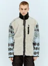 ADIDAS X SONG FOR THE MUTE PRINTED SLEEVES FLEECE JACKET