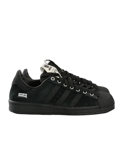 Adidas X Song For The Mute Round Toe Sneakers In Black