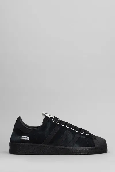 Adidas X Song For The Mute Superstar 82 Sneakers In Black