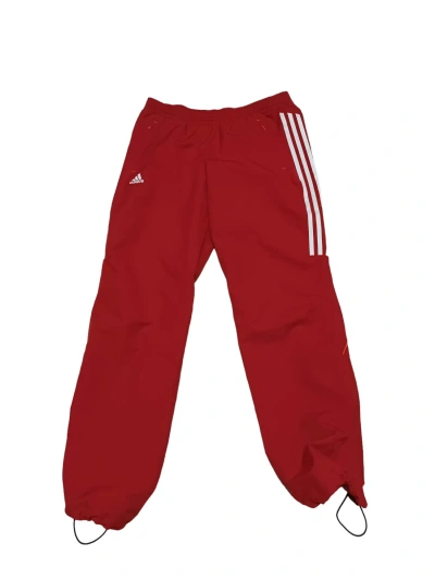 Pre-owned Adidas X Vintage Adidas Neylon Vintage Climacool Drill Y2k 2013 Sweatpants In Red