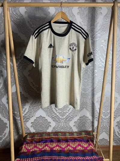 Pre-owned Adidas X Vintage Very Manchester United 2019 England Soccer Jersey Y2k In Multicolor