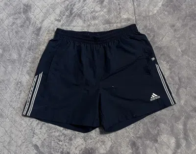Pre-owned Adidas X Vintage Y2k Adidas Shorts In Dark Blue