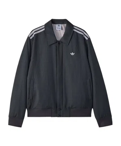 Adidas X Wales B Onner Adidas X Wales Bonner Wool Jacket In Gray