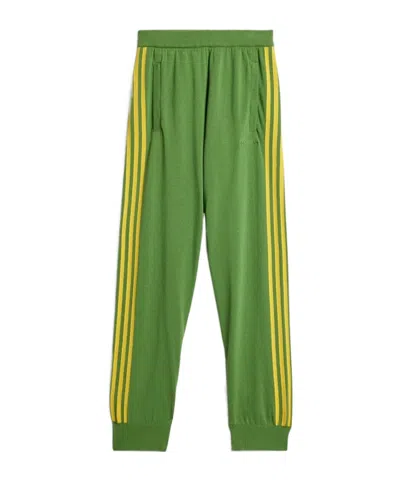 Adidas X Wales B Onner Elastic Waist Knitted Sweatpants In Green