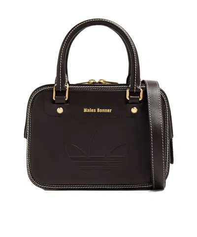 Adidas X Wales B Onner Zipper Shoulder Bag In Black
