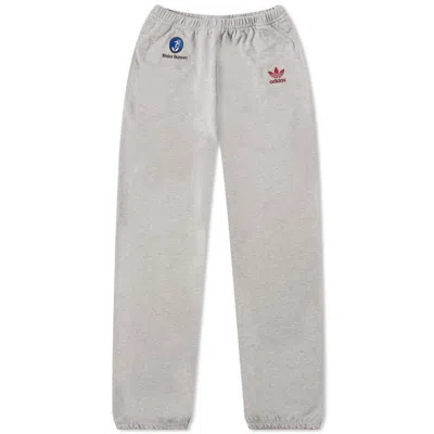 Pre-owned Adidas X Wales Bonner Adidas Fleece Sweatpants In Grey