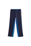 Adidas Originals Adidas X Wales Bonner Navy Blue Activewear Pants With Elasticized Waistband