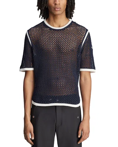 Adidas X Wales Bonner Short Sleeve Mesh Tee In Multi