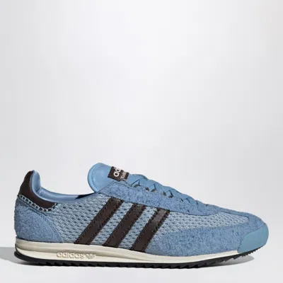 Adidas Originals Sneaker Wales Bonner Sl76 Ash Blue/core Black/ash Blue In Ash Blue