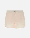 Adidas Originals Adidas X Wales Bonner Wales Bonner Nylon Pink Shorts In Pink